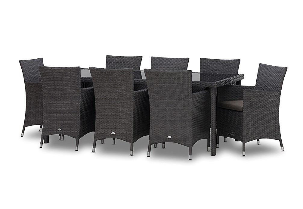 BARBOSA 9 Piece Outdoor Dining Setting – image 1 of 4