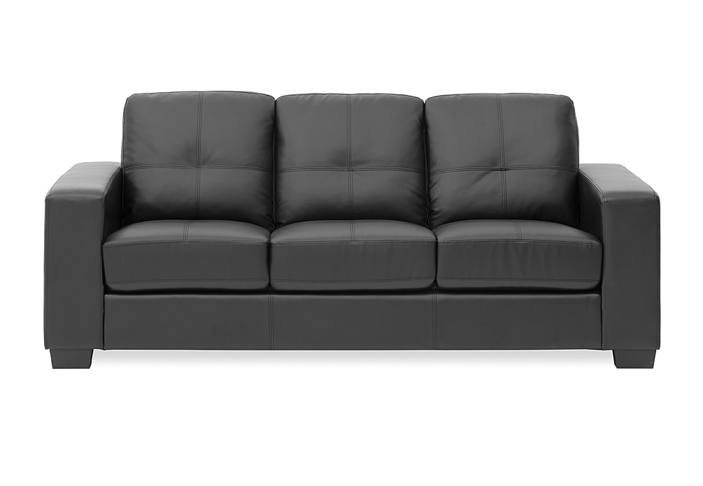 DIAMOND Leather-Look 3 Seater Sofa – image 2 of 6