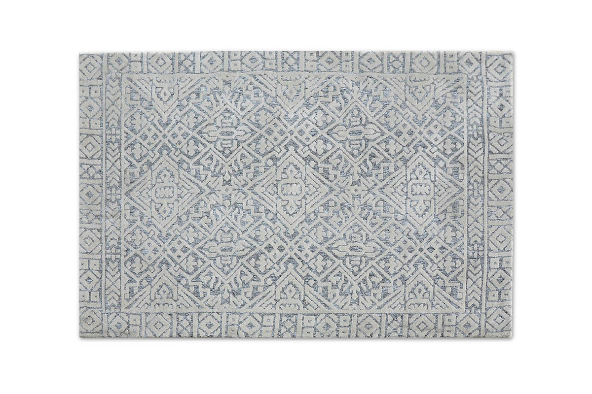 SASKATOON Knitted Rug. Ivory/Grey – image 2 of 5