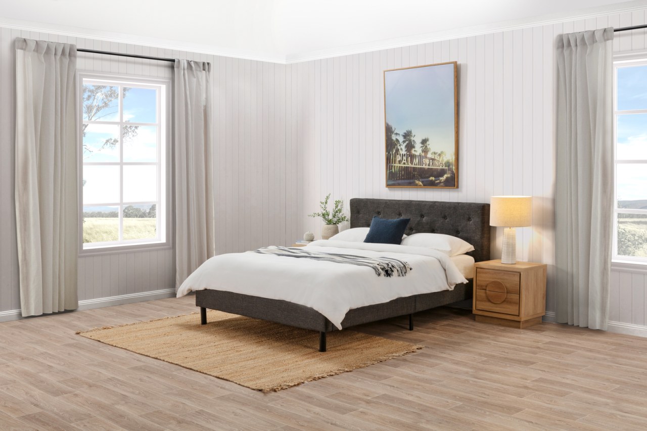 BRIGITTA Grey Queen Bed – image 21 of 26
