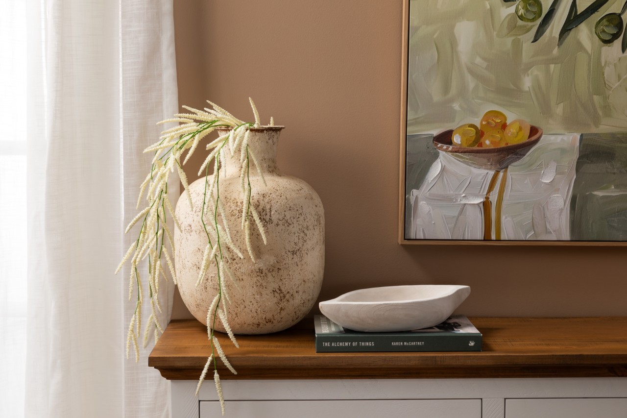 ZANTHEA 42CM Metal Vase – image 1 of 4