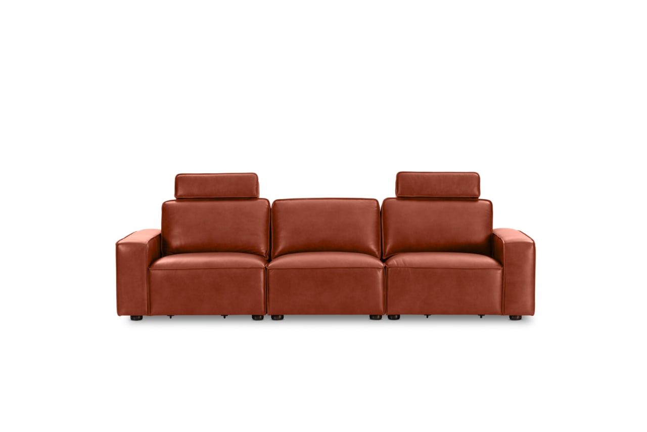 BARTELLE LEATHER 3.5 Seater Sofa – image 2 of 7