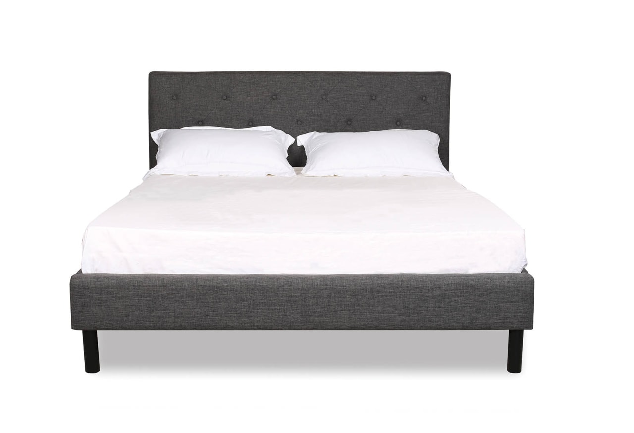 BRIGITTA Grey Queen Bed – image 5 of 26