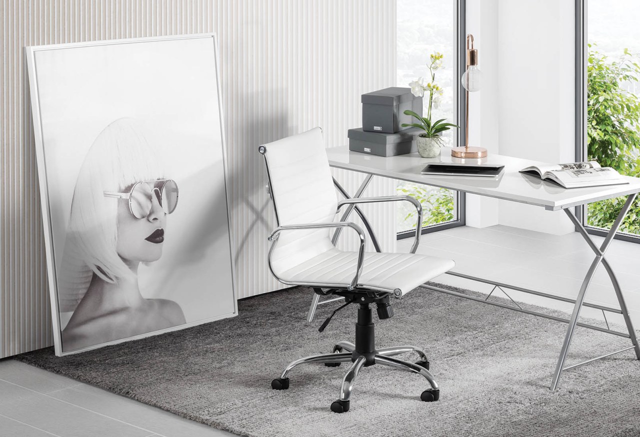 ACONITE White Office Chair – image 1 of 6