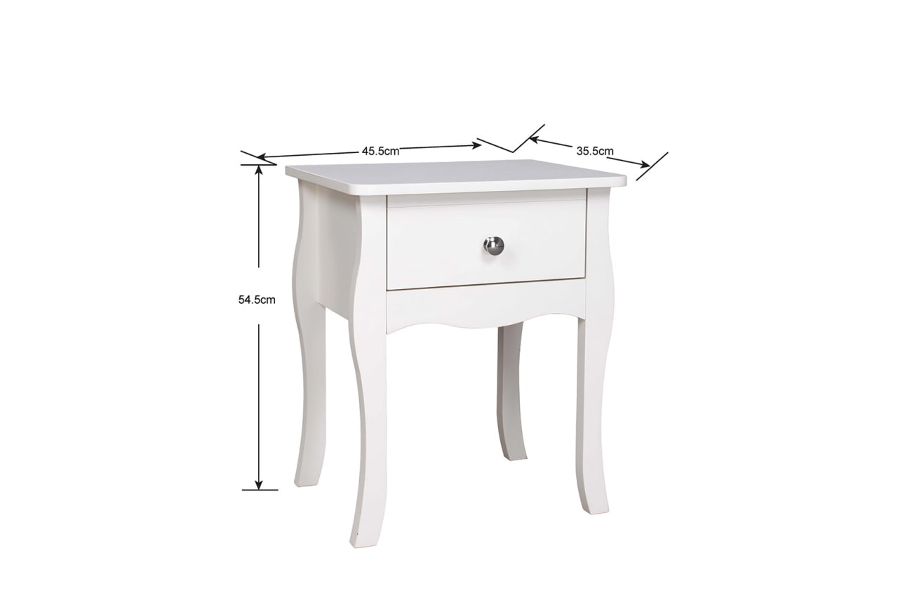 FAIRHOPE 1 Drawer Bedside – image 5 of 5