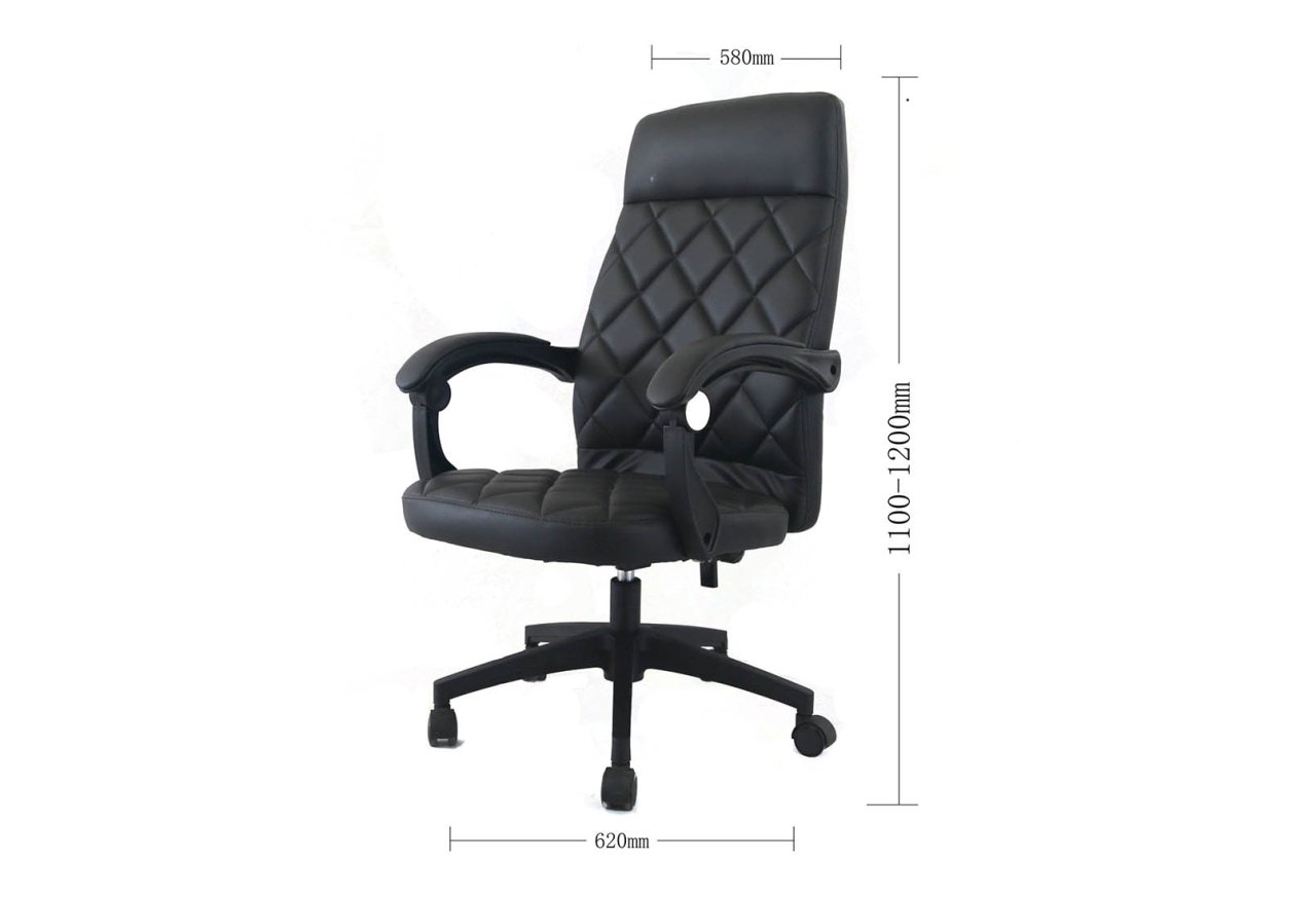 OVIEDO Black Office Chair – image 9 of 9