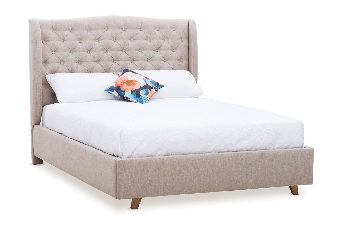 ARAGON Fabric King Bed – image 3 of 6