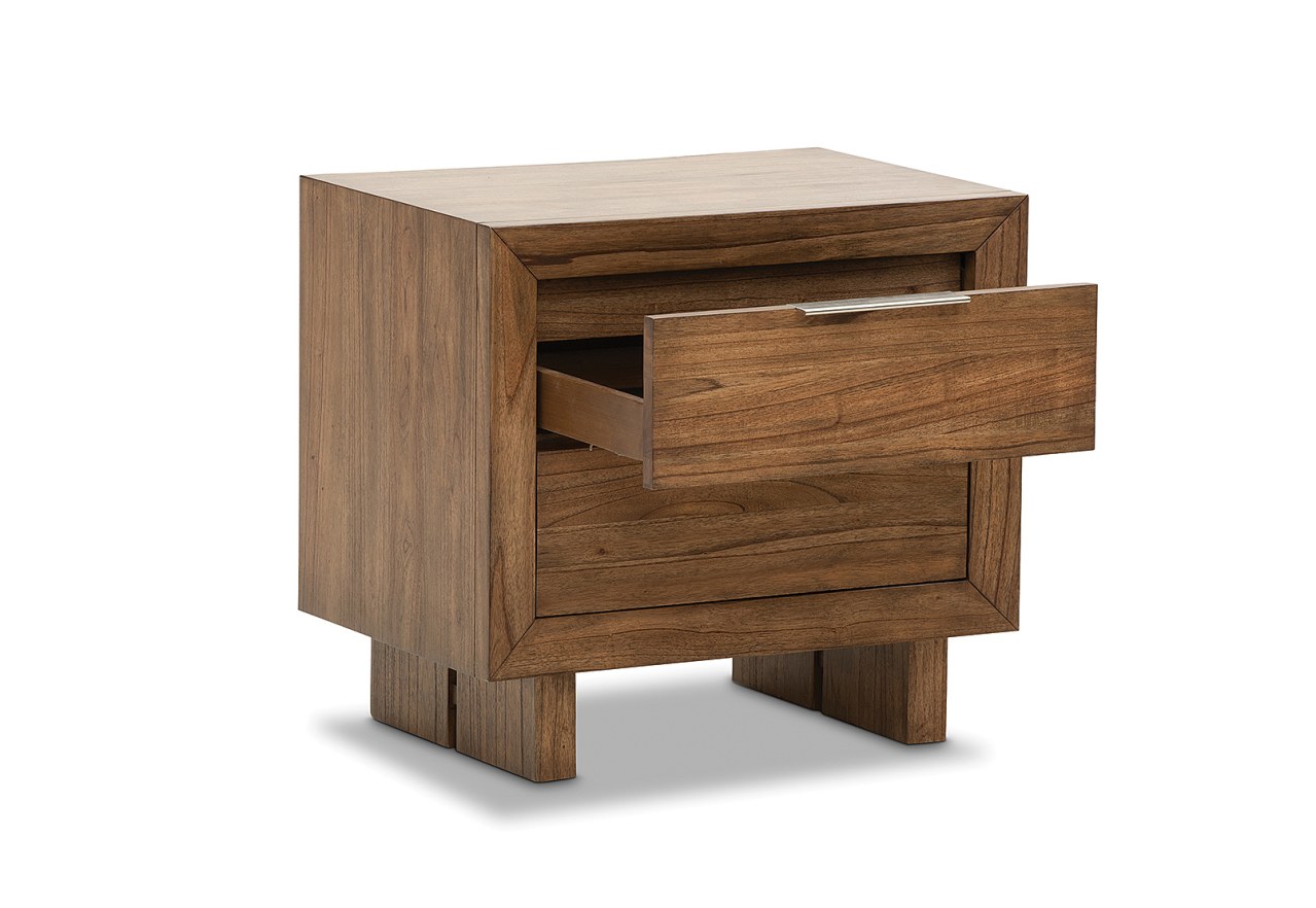 SORVINO 2 Drawer Bedside – image 3 of 7