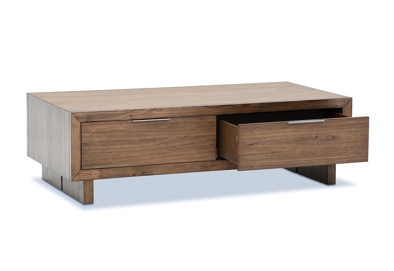 SORVINO 2 Drawer Coffee Table – image 4 of 7