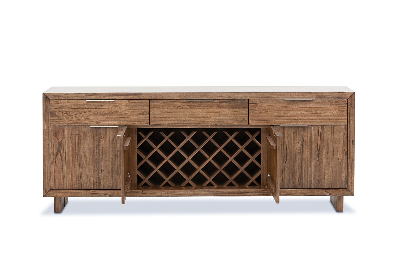 SORVINO 4 Door 3 Drawer Buffet – image 3 of 10