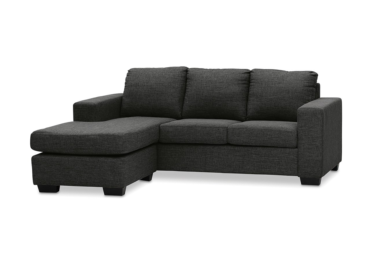 BONZA Fabric 3 Seater Sofa with Chaise – image 3 of 3