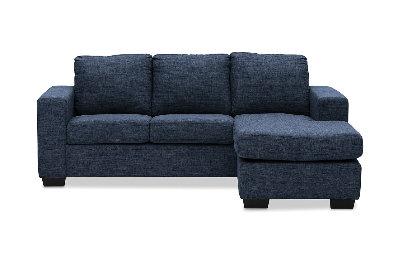 BONZA Fabric 3 Seater Sofa with Chaise – image 1 of 3