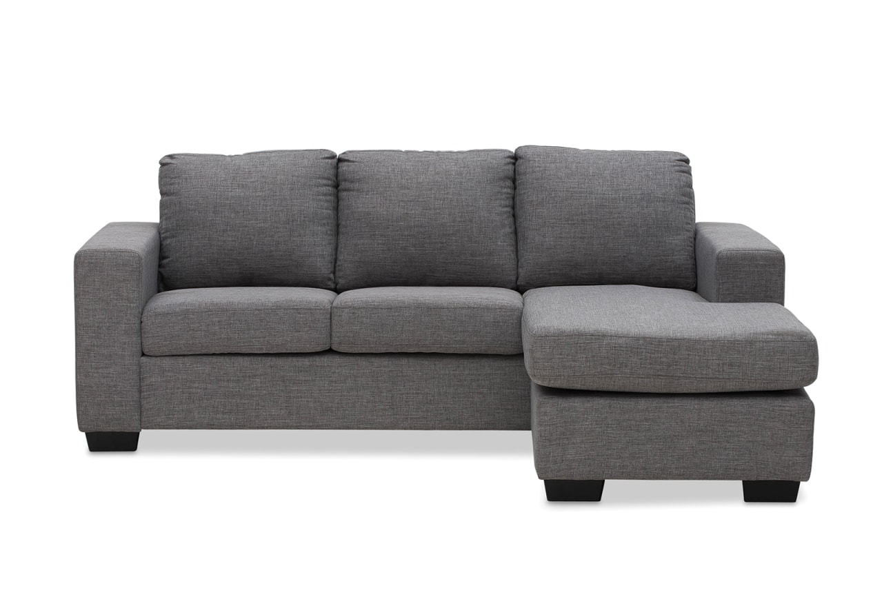 BONZA Fabric 3 Seater Sofa with Chaise – image 1 of 4