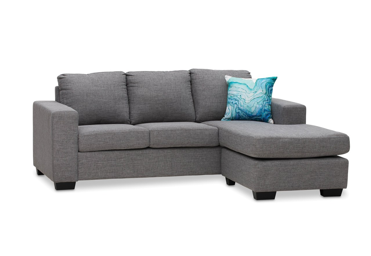 BONZA Fabric 3 Seater Sofa with Chaise – image 3 of 4