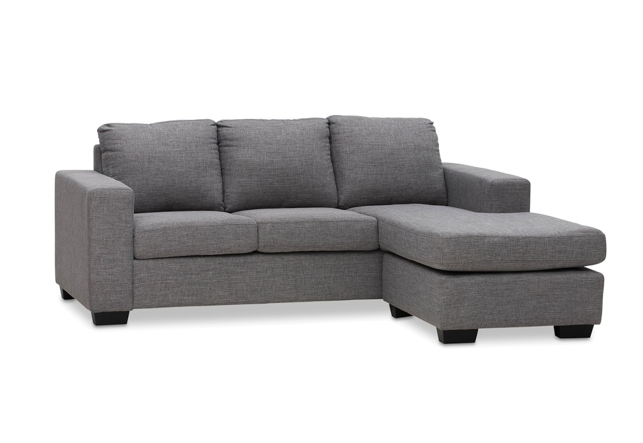 BONZA Fabric 3 Seater Sofa with Chaise – image 4 of 4