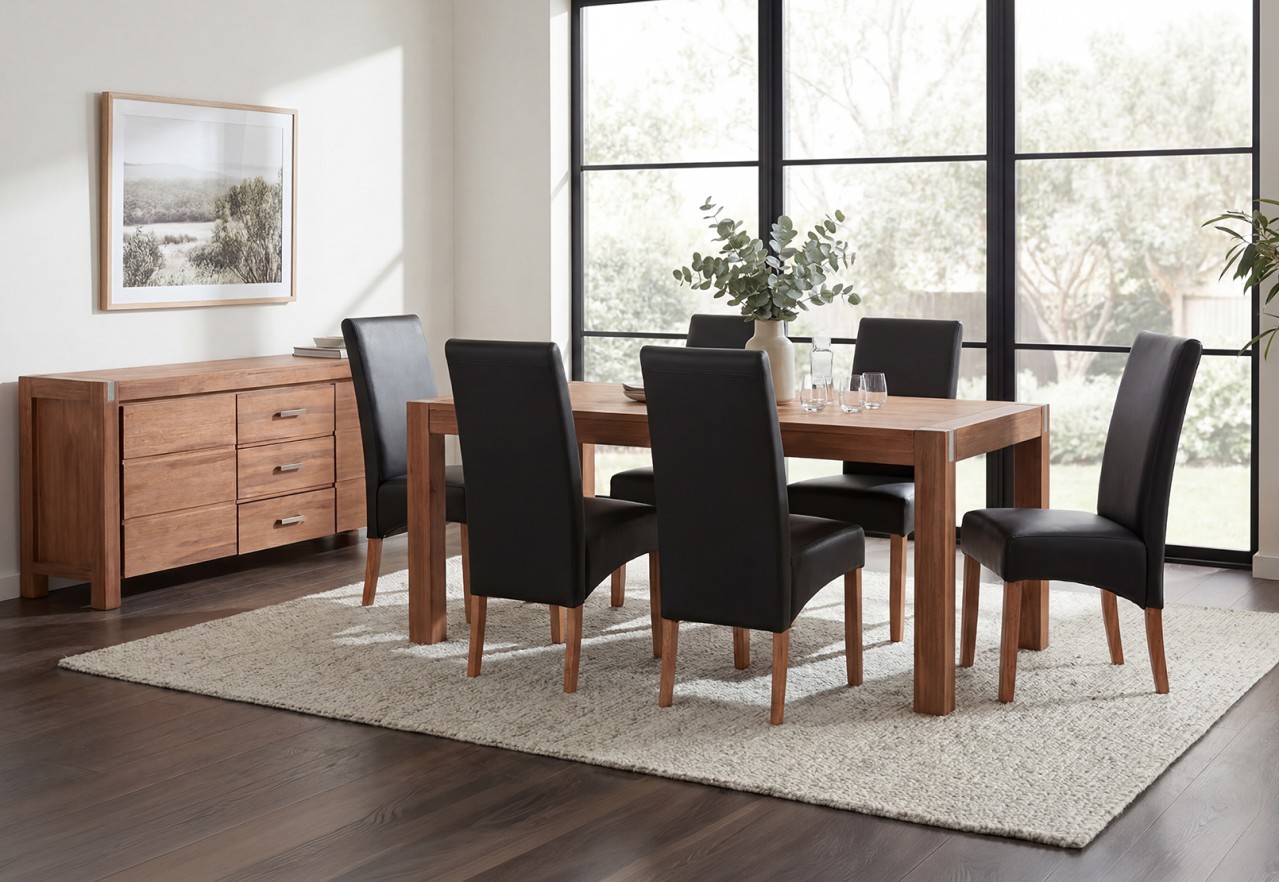 SILVERWOOD MK2 7 Piece Dining Suite – image 1 of 8