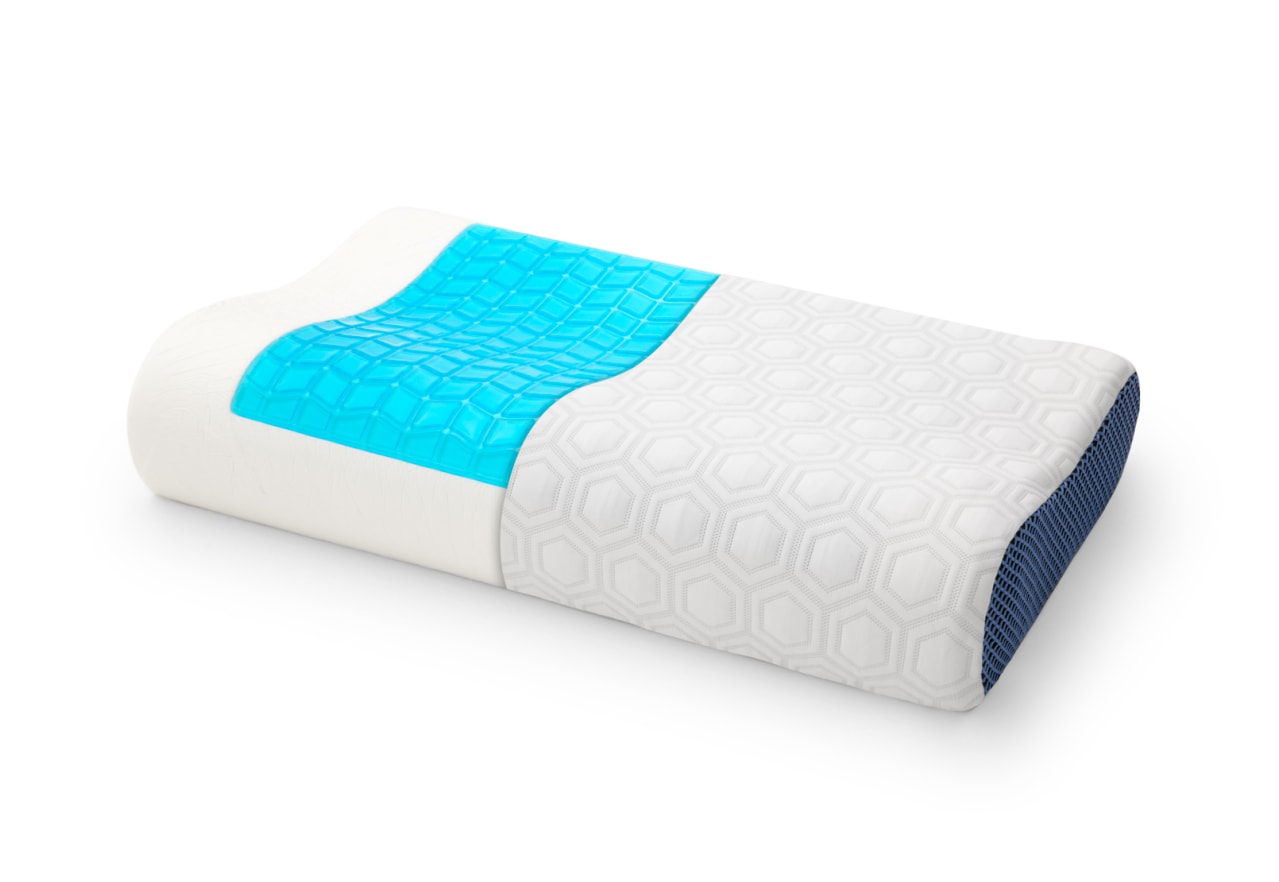 ORTHOKINETIC Dual Contour Gel Memory Foam Pillow – image 8 of 14