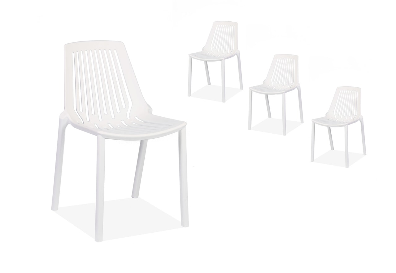 KAI White Dining Chair – image 1 of 6