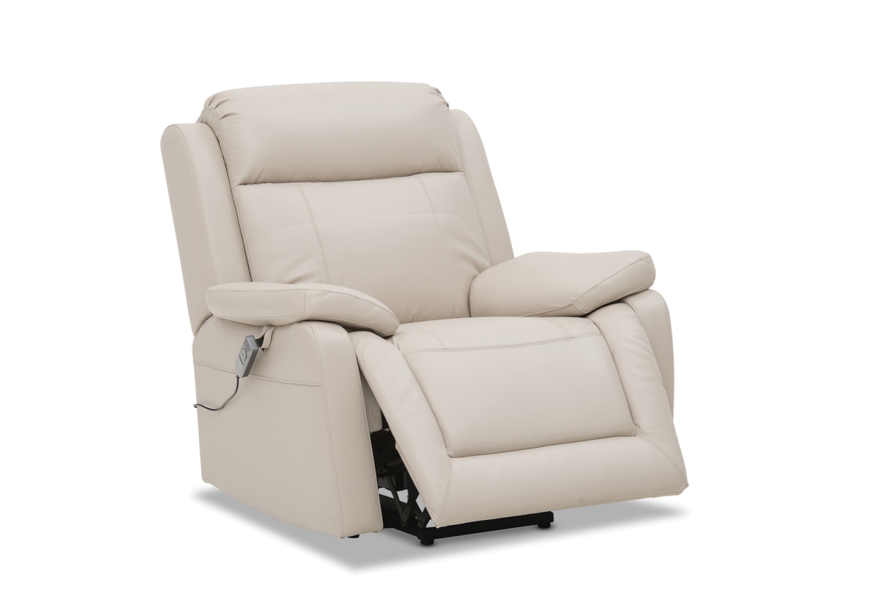 SAN MARCO Leather Electric Lift Chair – image 3 of 12