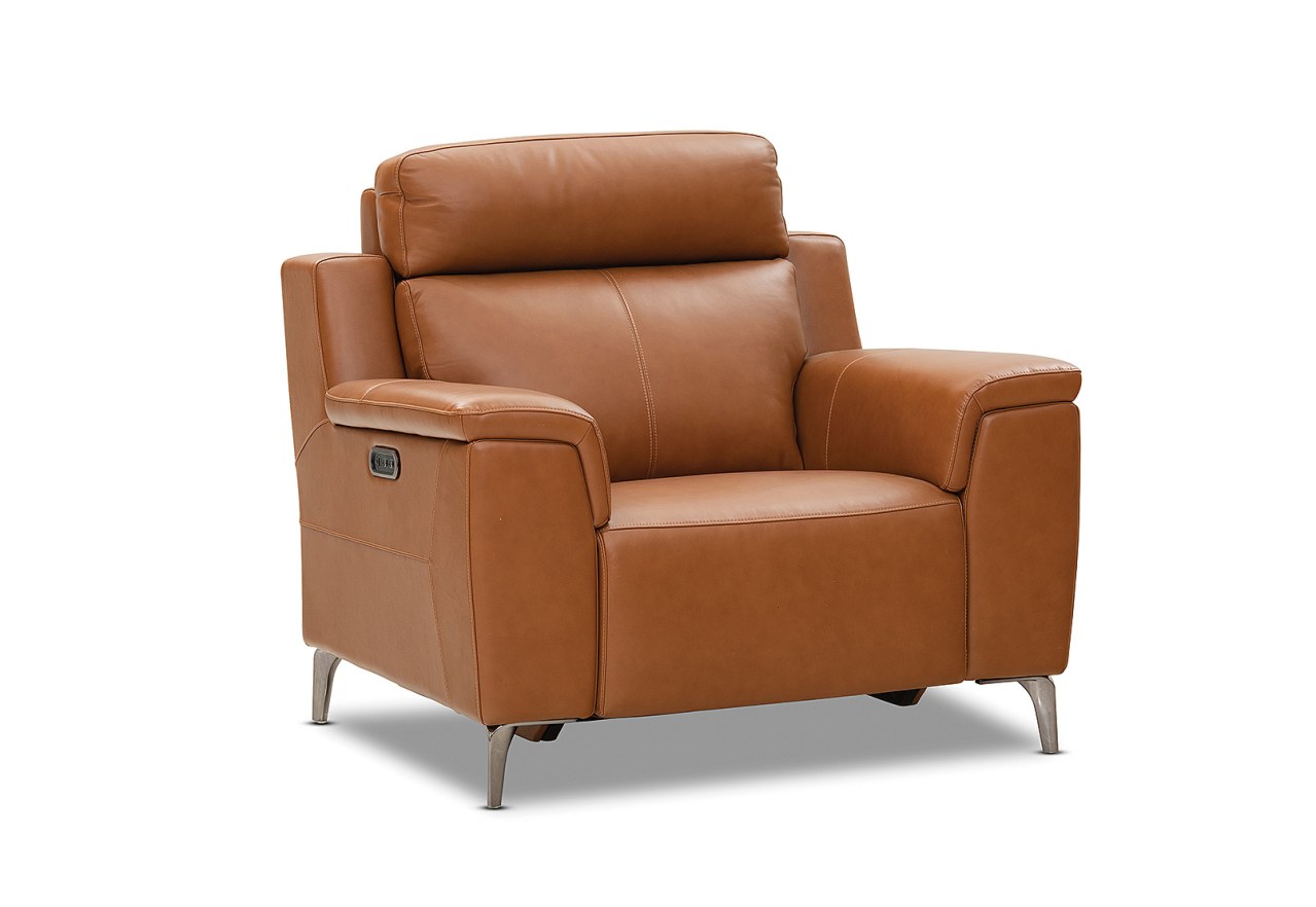 ARISTOTLE Leather Electric Recliner – image 4 of 13