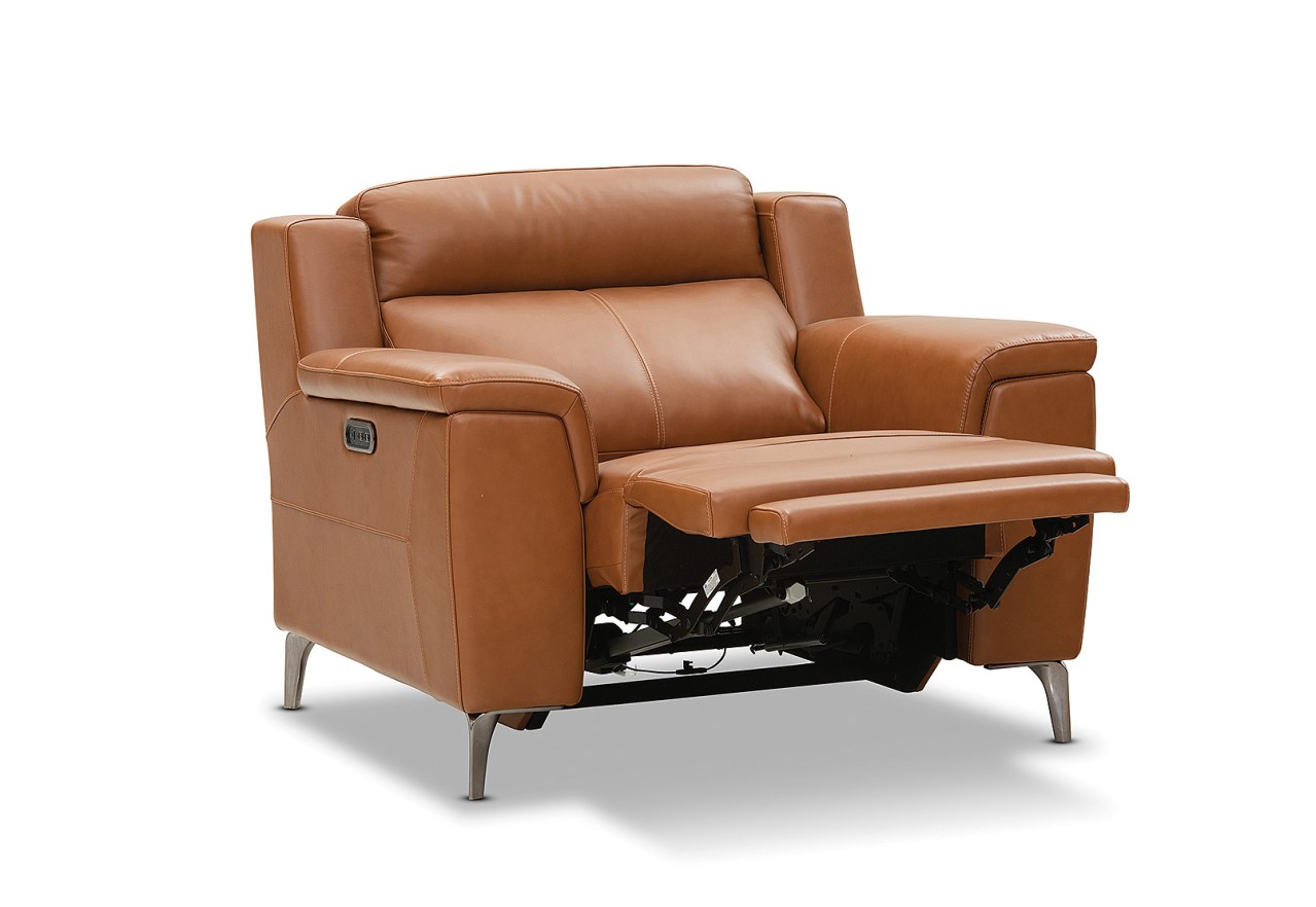 ARISTOTLE Leather Electric Recliner – image 7 of 13