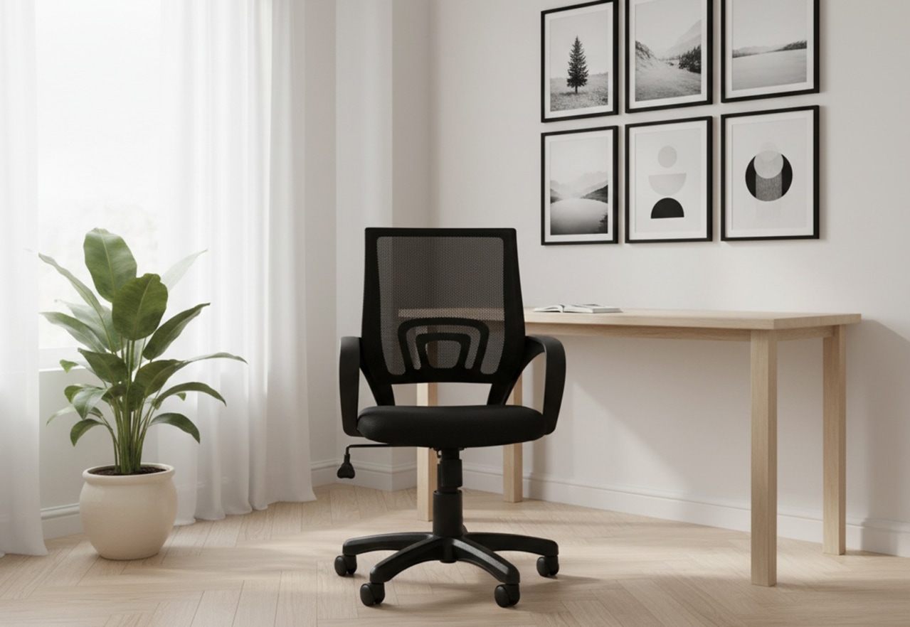 HORACE Black Office Chair – image 1 of 8