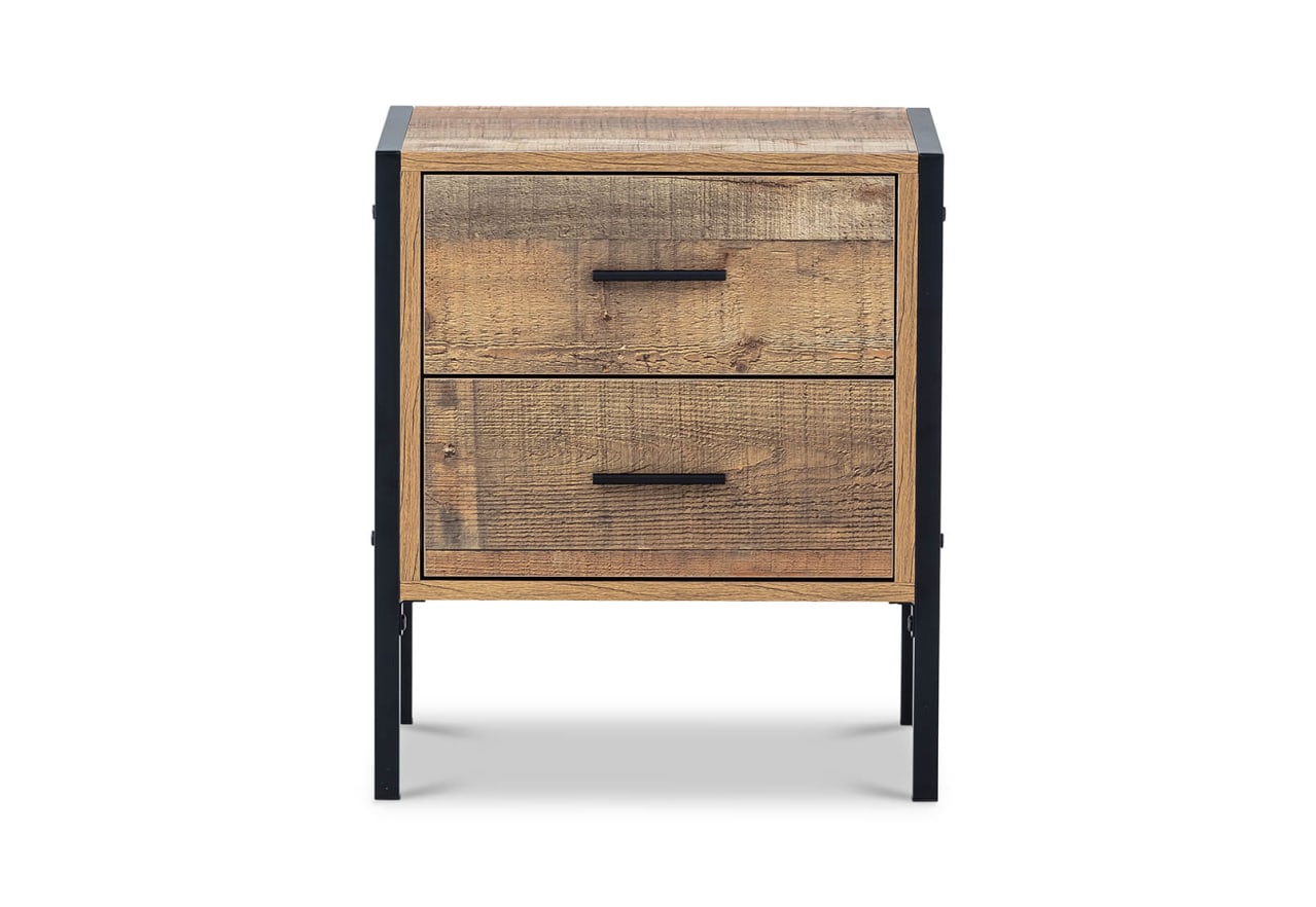 ALAN 2 Drawer Bedside – image 2 of 5