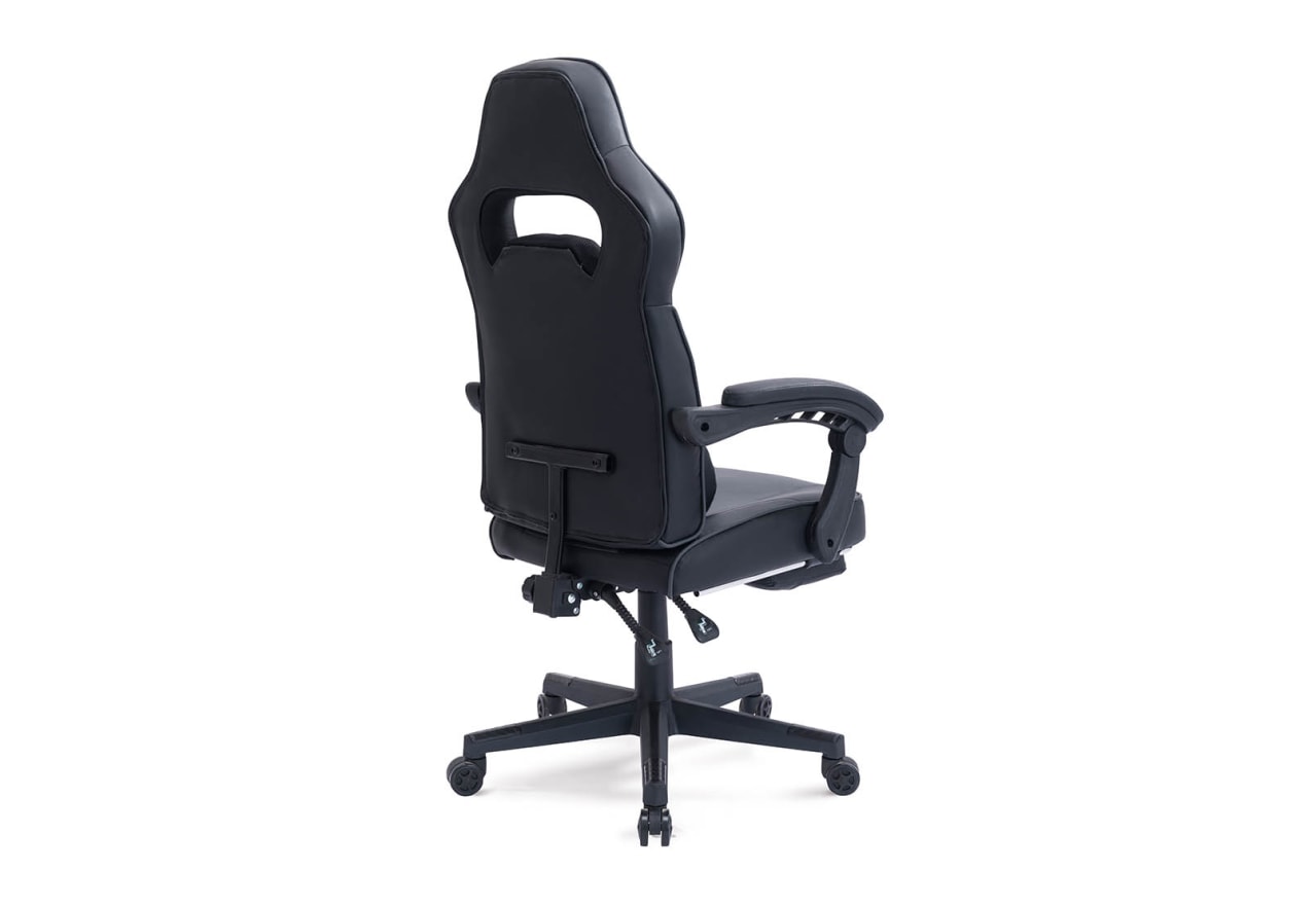 VIRTON Black/Grey Racing Chair – image 4 of 11