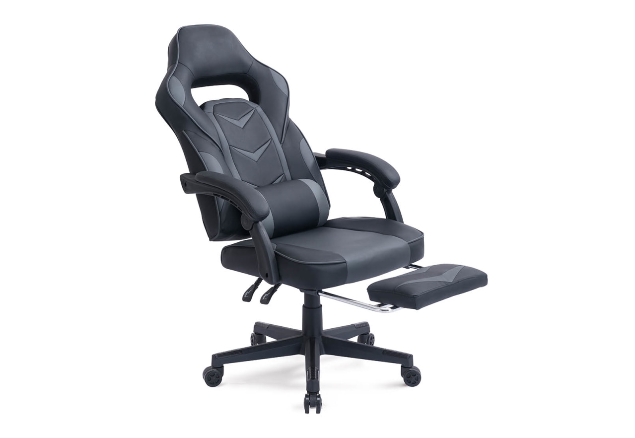 VIRTON Black/Grey Racing Chair – image 6 of 11