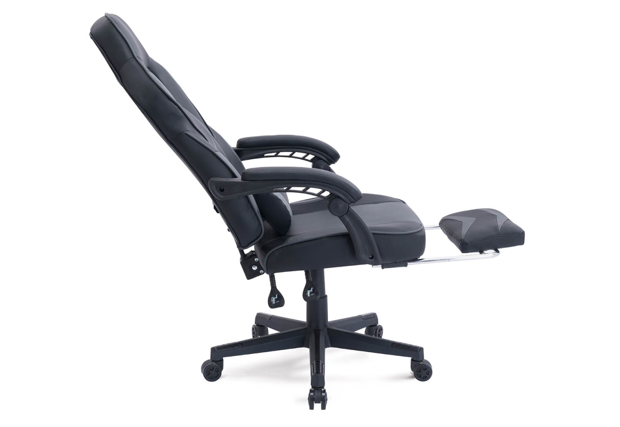 VIRTON Black/Grey Racing Chair – image 7 of 11