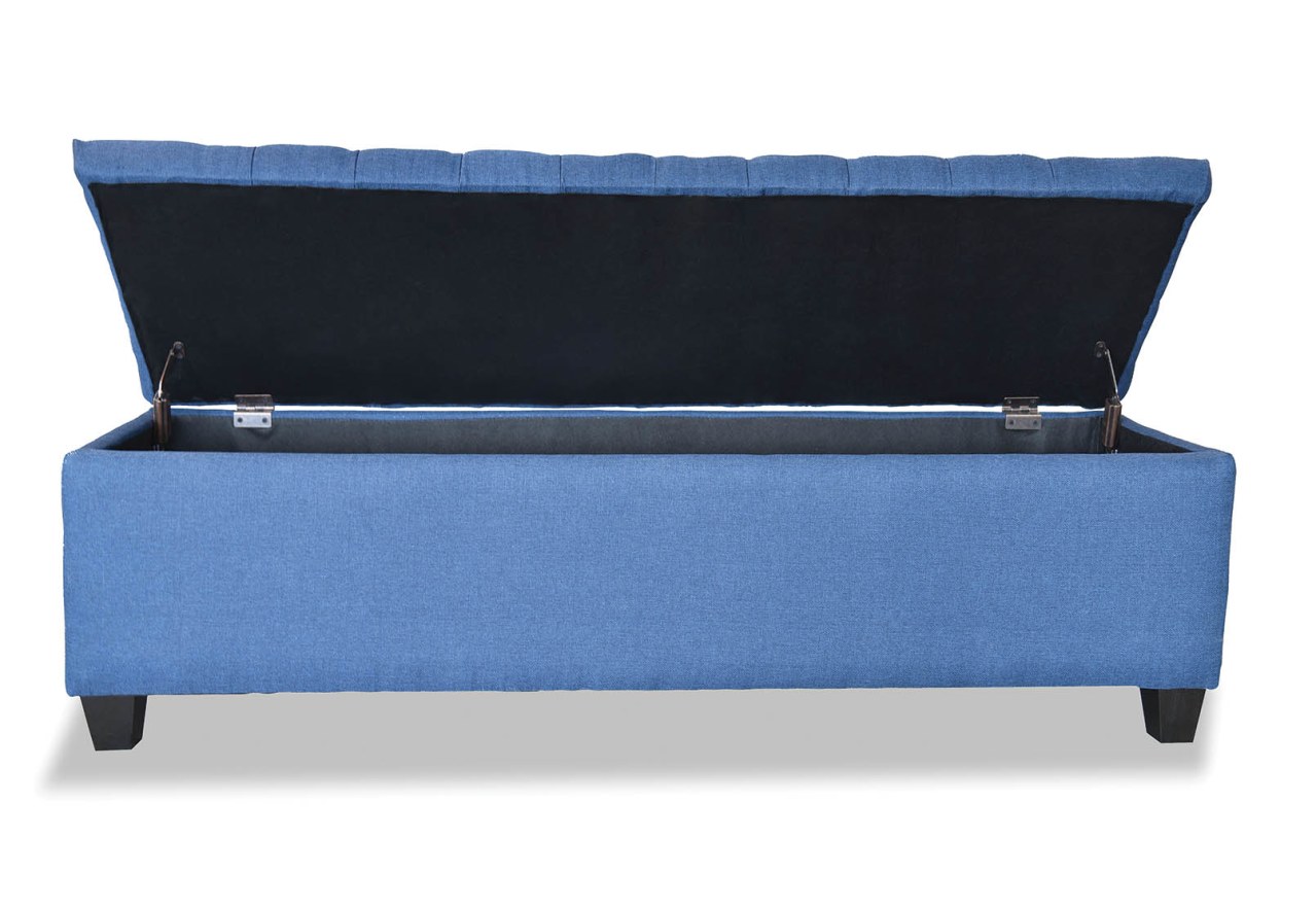 OATLANDS Blue Storage Bench – image 7 of 9