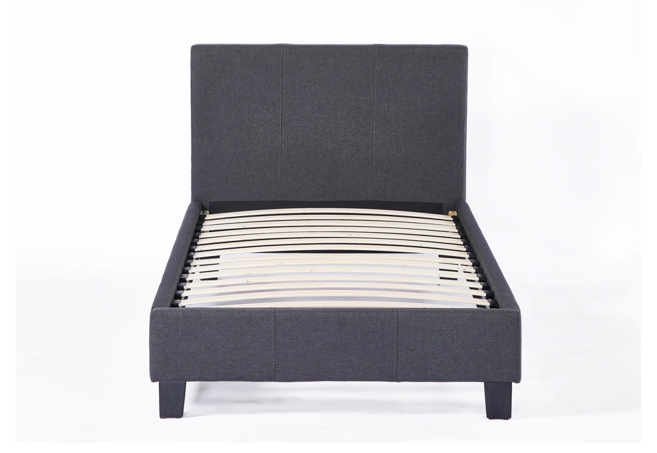 PAULA Dk Grey Single Bed – image 1 of 8