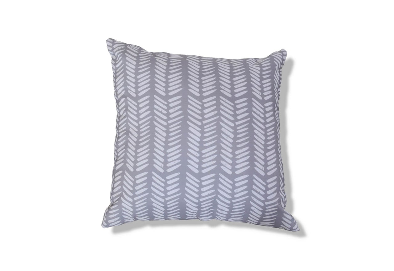 SOLANO Grey Outdoor Cushion – image 1 of 1