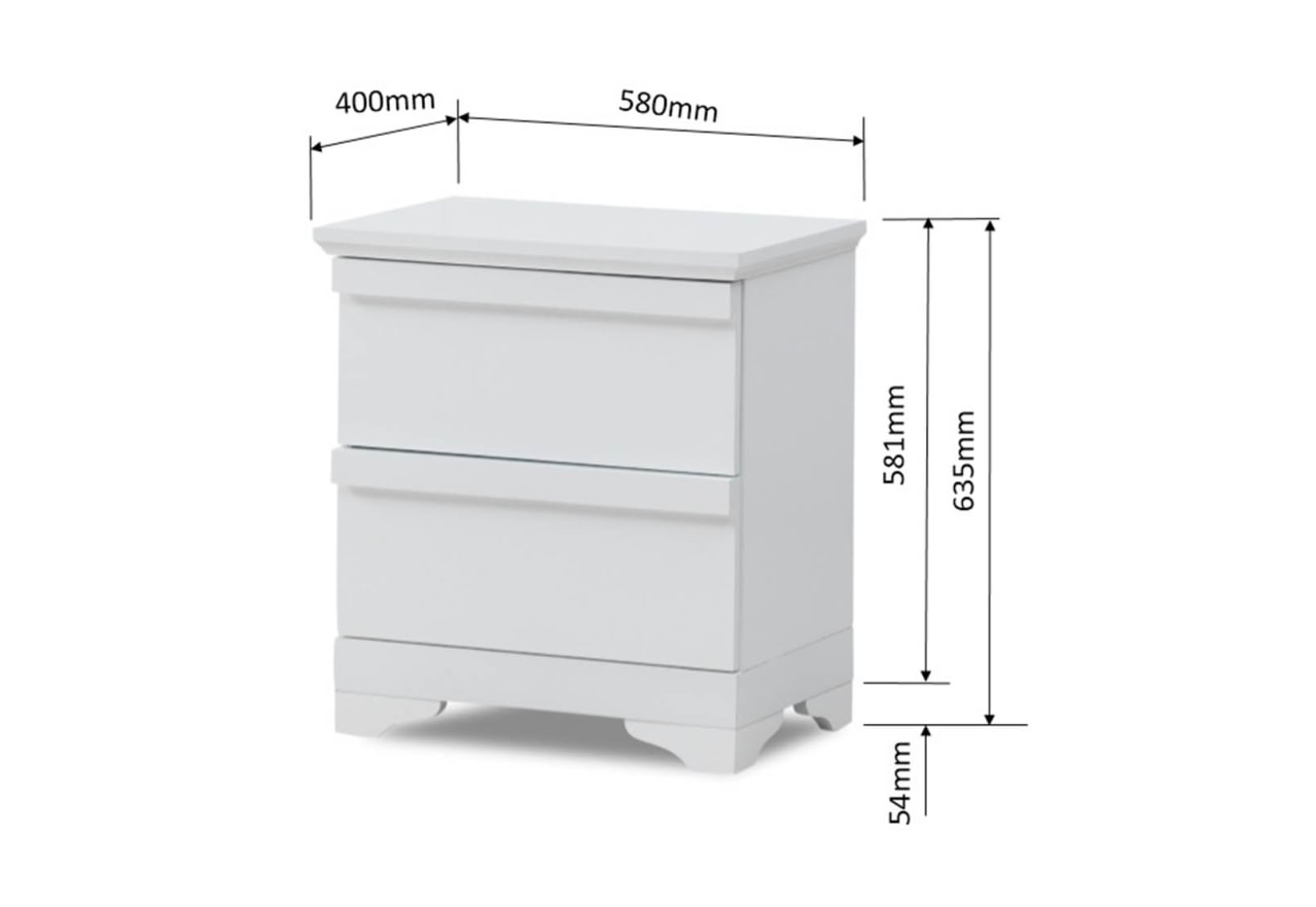 MORDEN White Bedside – image 2 of 3