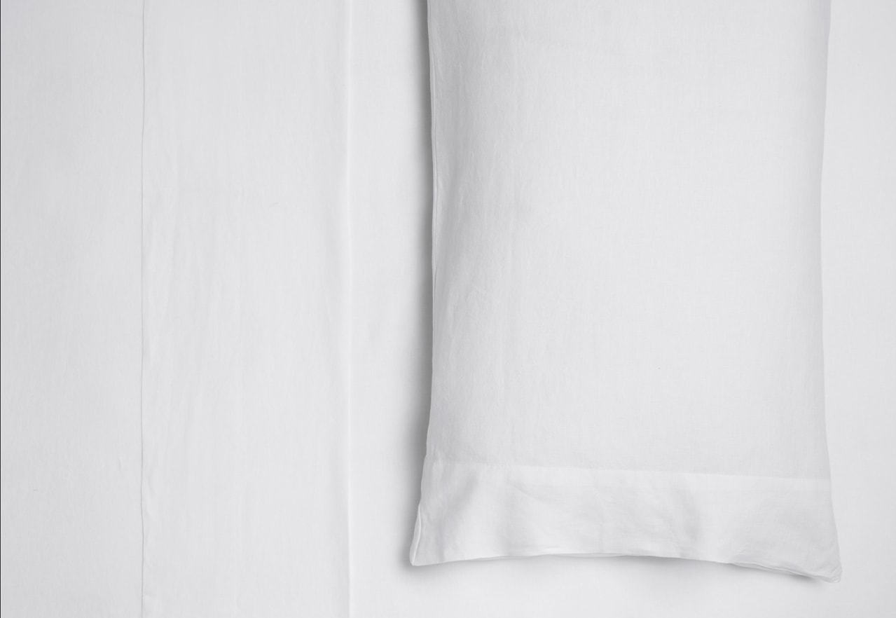 QUEEN SHEET SET Deep Wall French Linen Sheet Set – image 2 of 3