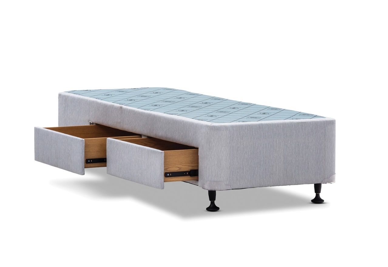 POSTUREPEDIC EXQUISITE ACCOLADE DRAWER BASE Single Extra Long with Left Side Drawers – image 3 of 3