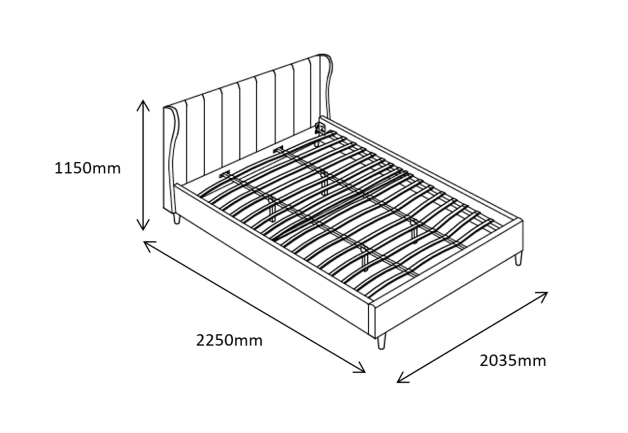 FRIEDMAN King Bed – image 7 of 10