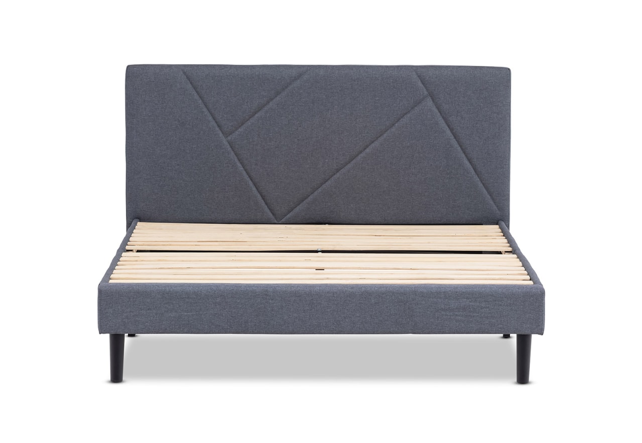 FRAZIER Dark Grey Double Bed – image 6 of 8