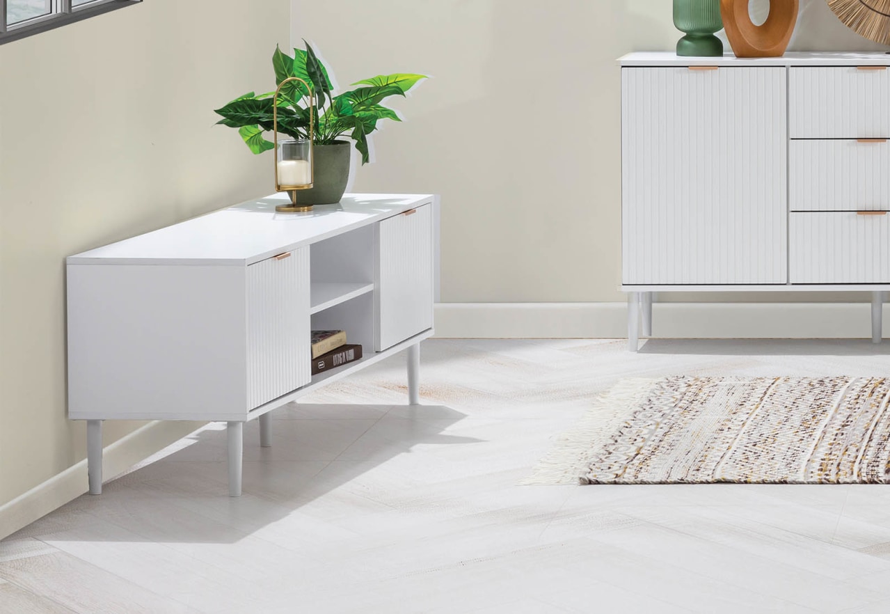 HENSLEY White Entertainment Unit – image 7 of 7