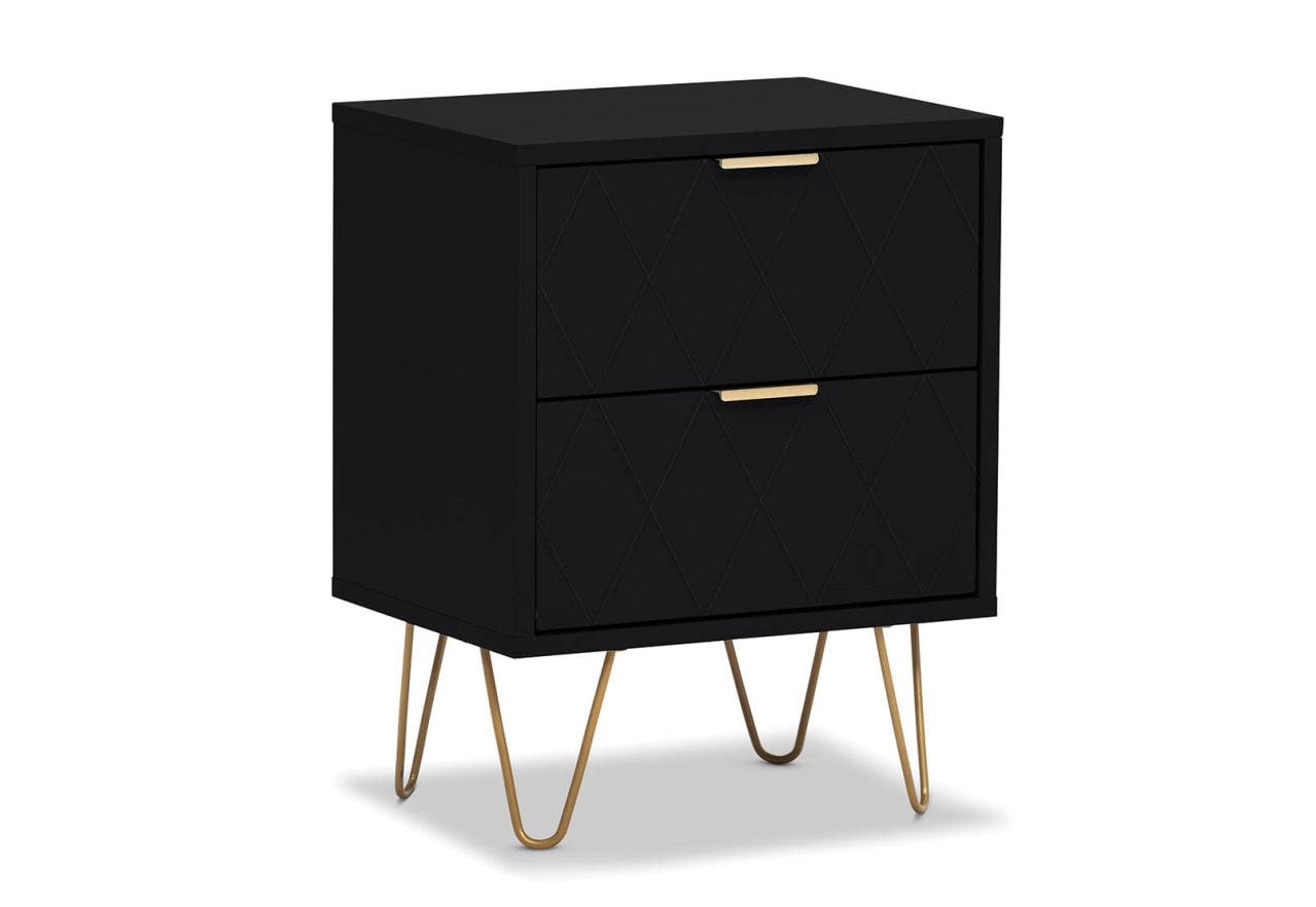 DORSEY 2 Drawer Bedside – image 4 of 10