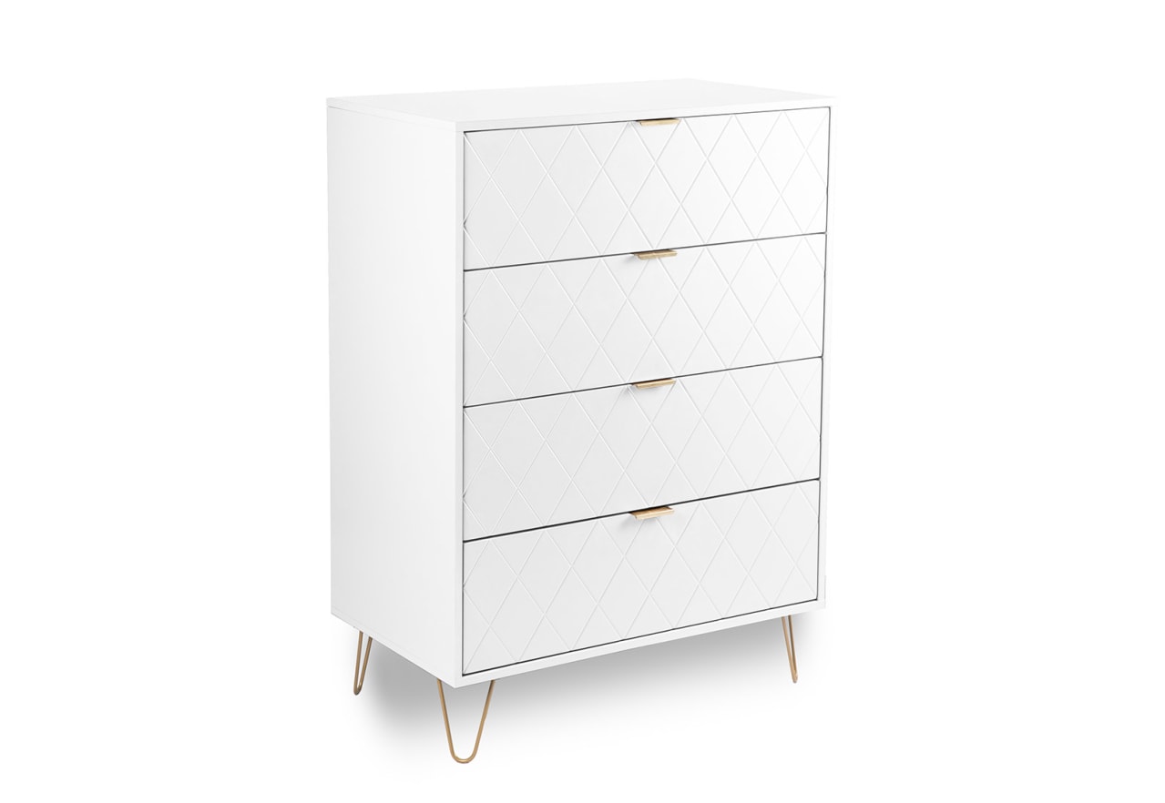 DORSEY 4 Drawer Wide Tall Chest – image 10 of 11