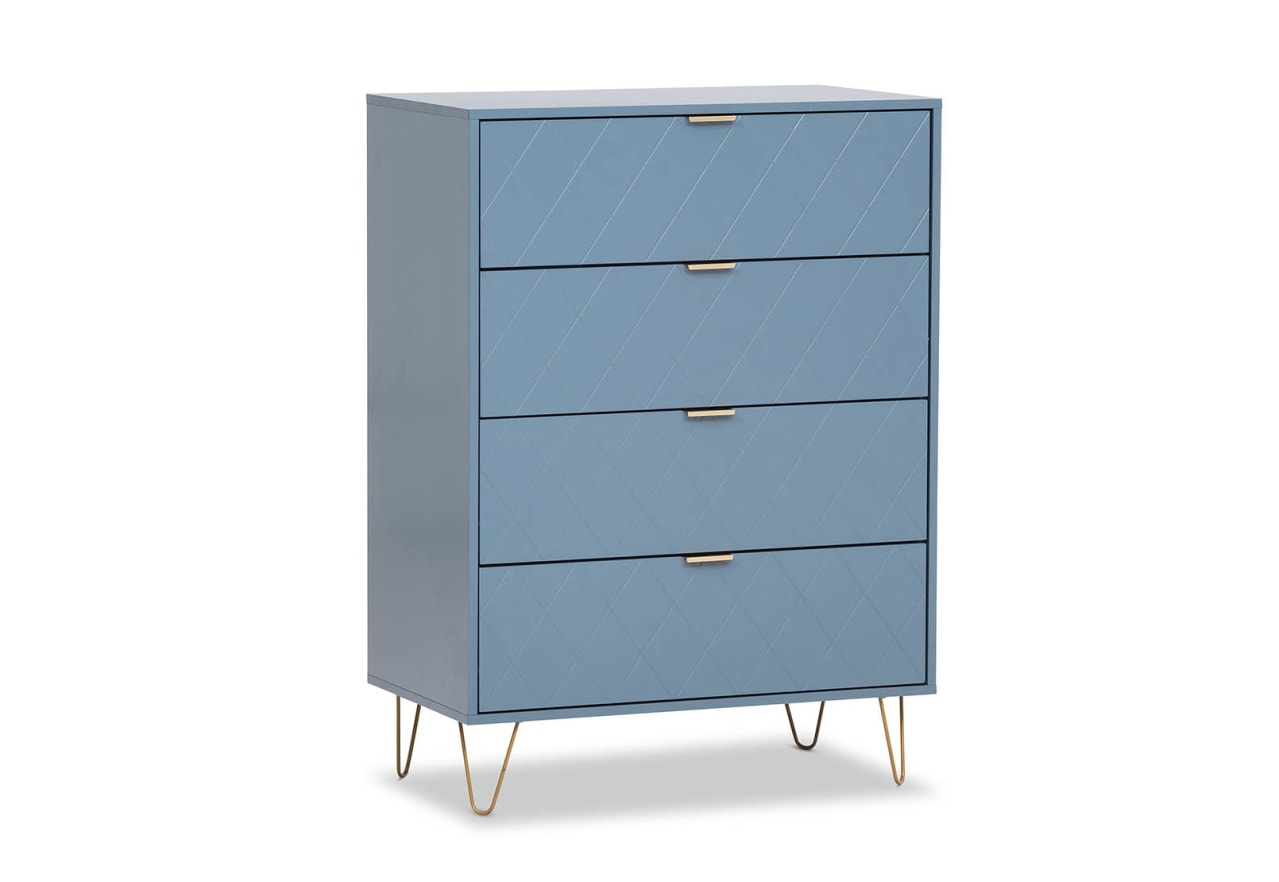 DORSEY 4 Drawer Wide Tall Chest – image 5 of 12