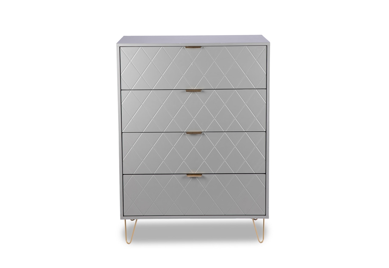 DORSEY 4 Drawer Wide Tall Chest – image 4 of 12