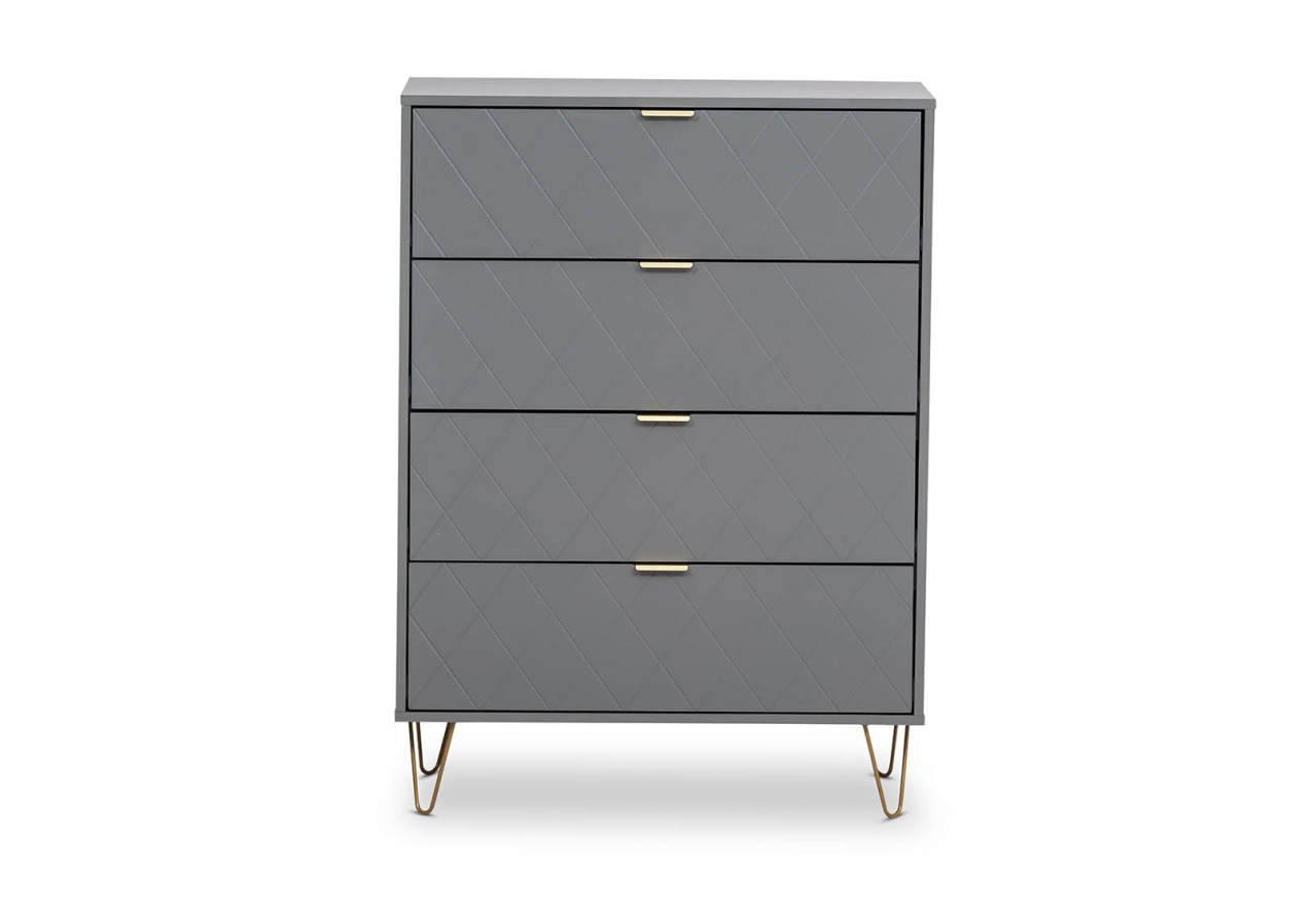 DORSEY 4 Drawer Wide Tall Chest – image 3 of 12