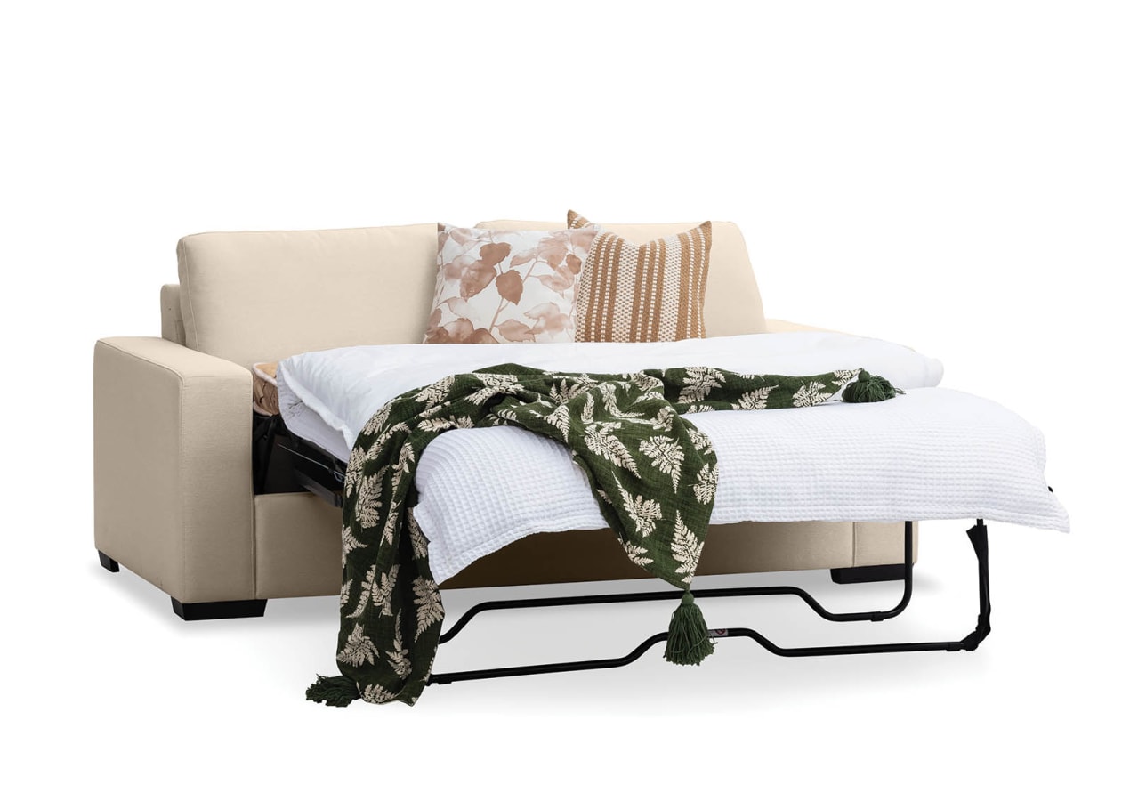 KIRBY Fabric 3 Seat Sofa Bed – image 7 of 8