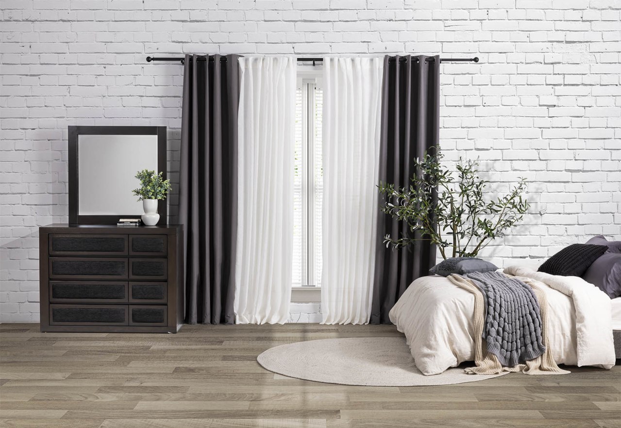 SPELL White Sheer Curtains 140 x 250cm – image 1 of 3