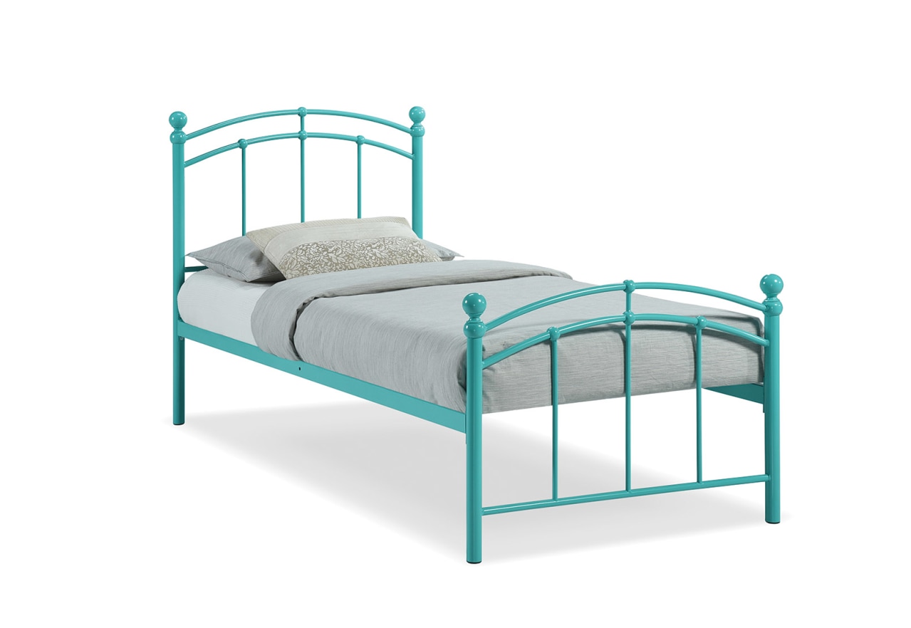 CHARLOTTETOWN Aqua Single Bed – image 2 of 4