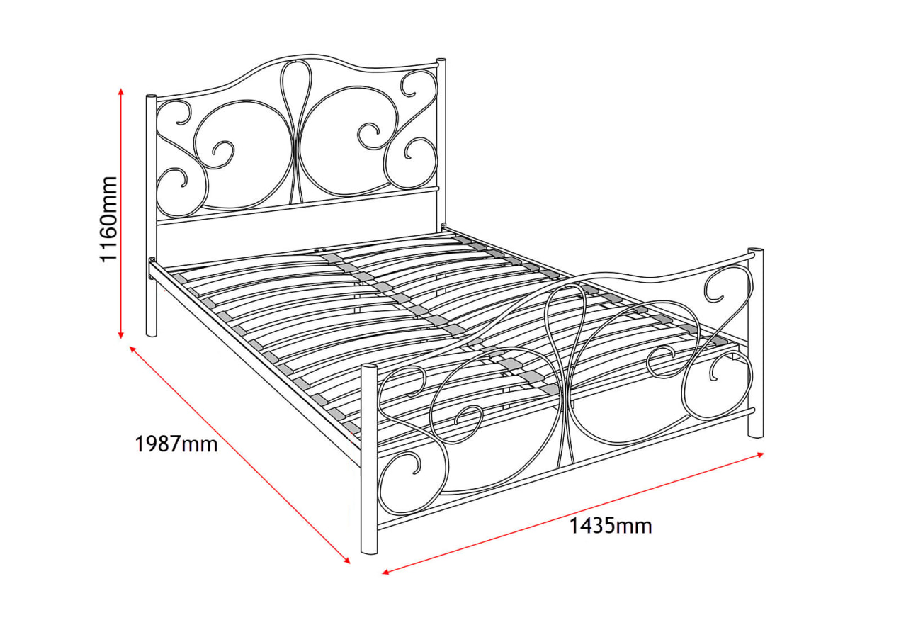 ABINGDON Double Bed (2Ctns) – image 4 of 5