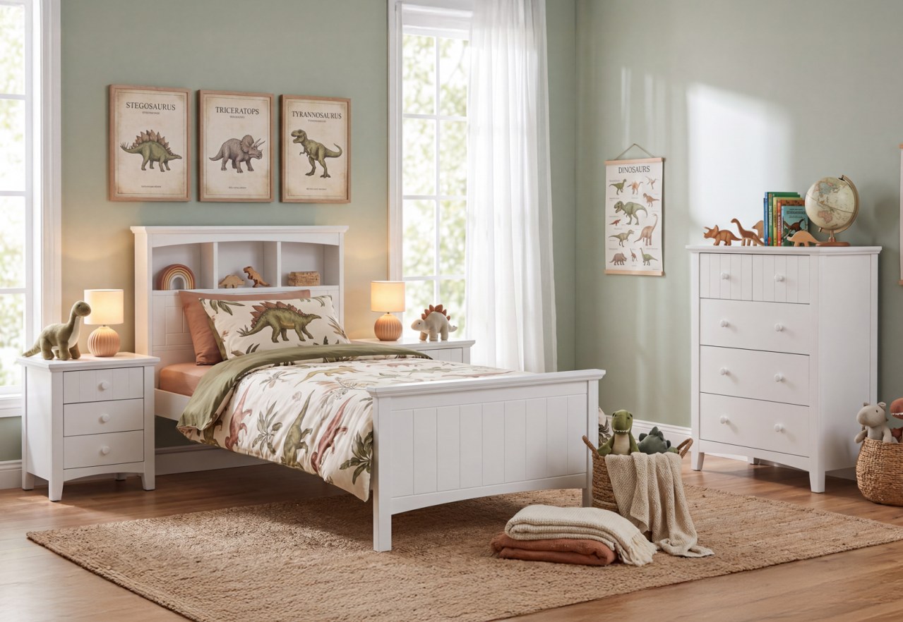 COPELAND 3 Drawer Bedside. – image 4 of 4