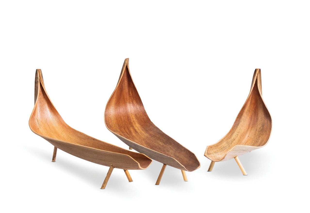 ANAYA 3Pce Leaf Boats – image 7 of 14